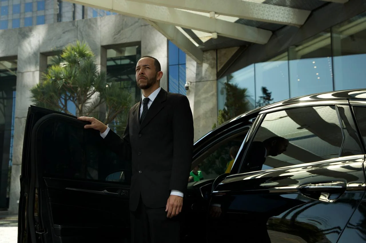 Motorista executivo para roadshow em São Paulo